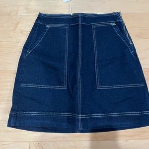 Free Assembly denim skirt